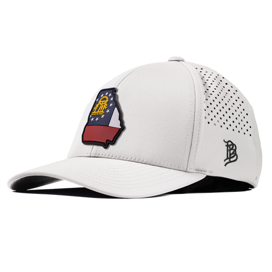 Georgia 4 PVC Curved Performance White