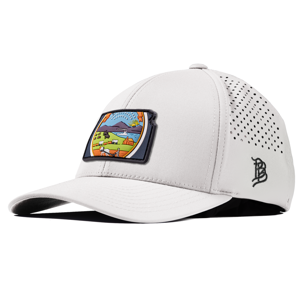 Kansas 34 PVC Curved Performance White