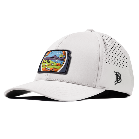 Kansas 34 PVC Curved Performance White
