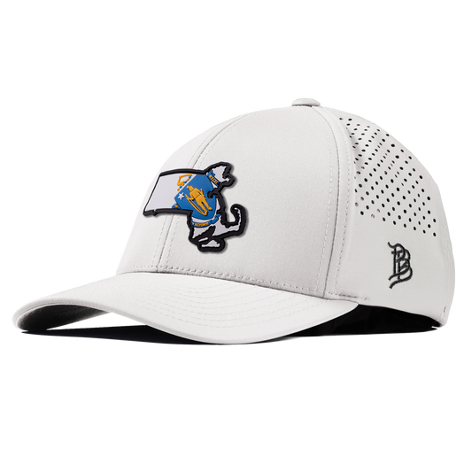 Massachusetts 6 PVC Curved Performance White