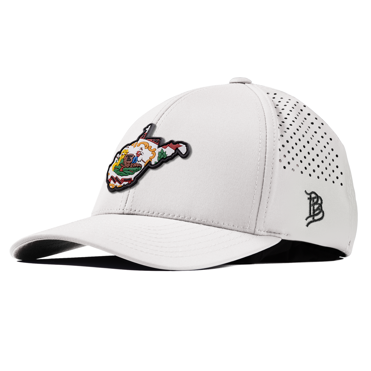 West Virginia 35 PVC Curved Performance White