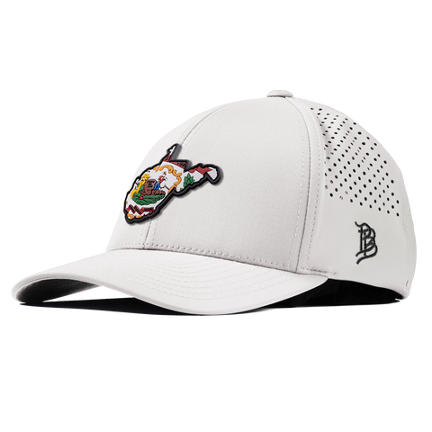 West Virginia 35 PVC Curved Performance White