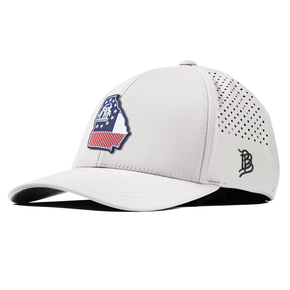 Georgia Patriot Series Curved Performance White