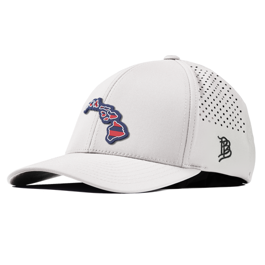 Hawaii Patriot Series Curved Performance White