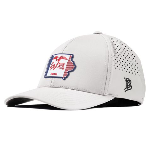 Iowa Patriot Series Curved Performance White