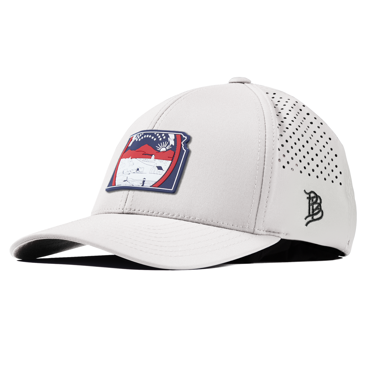 Kansas Patriot Series Curved Performance White