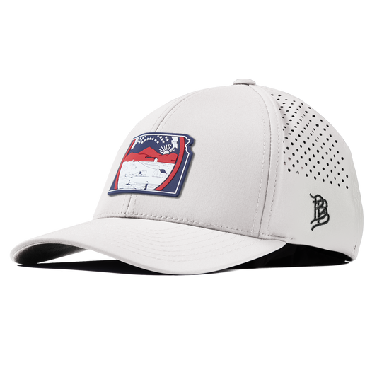 Kansas Patriot Series Curved Performance White