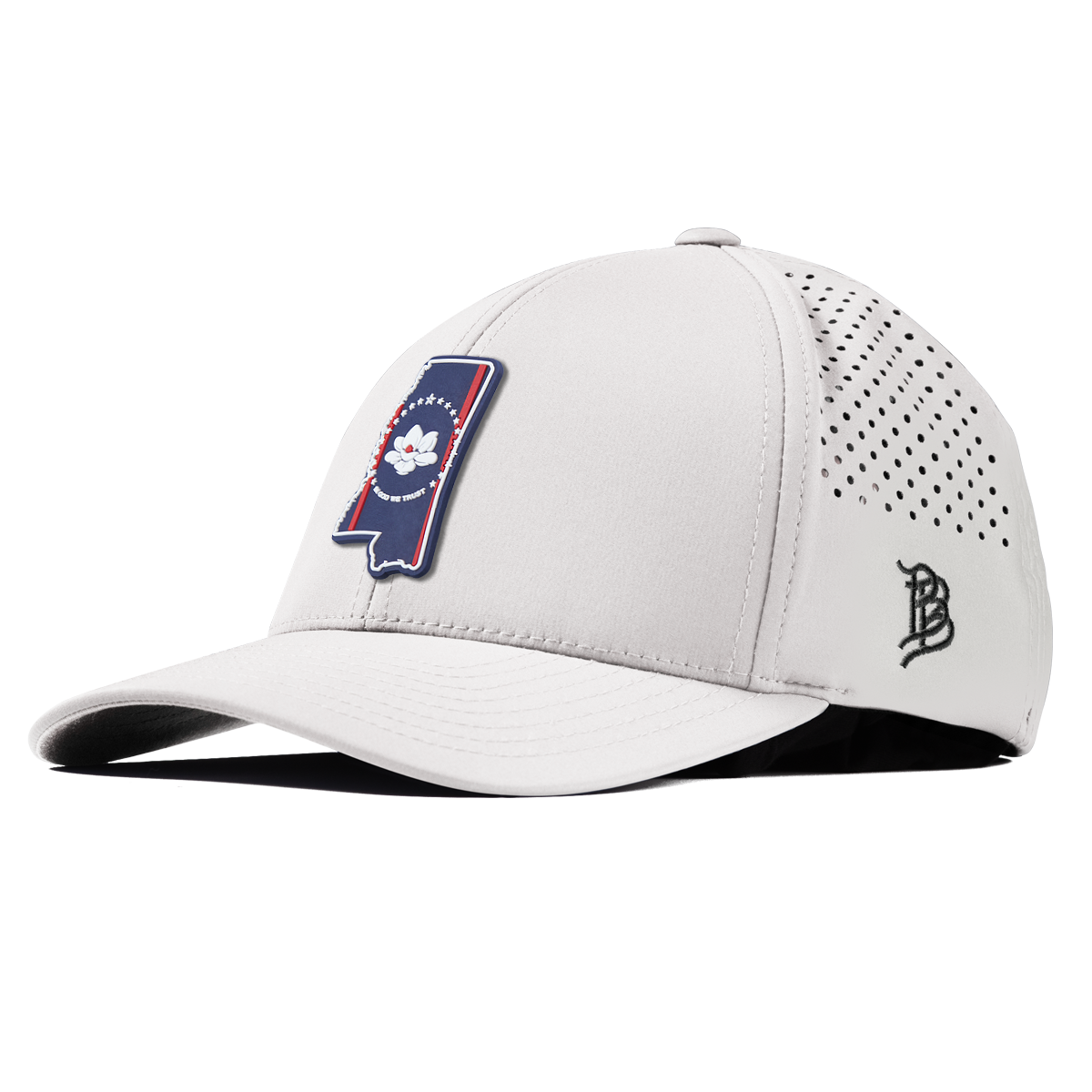 Mississippi Patriot Series Curved Performance White