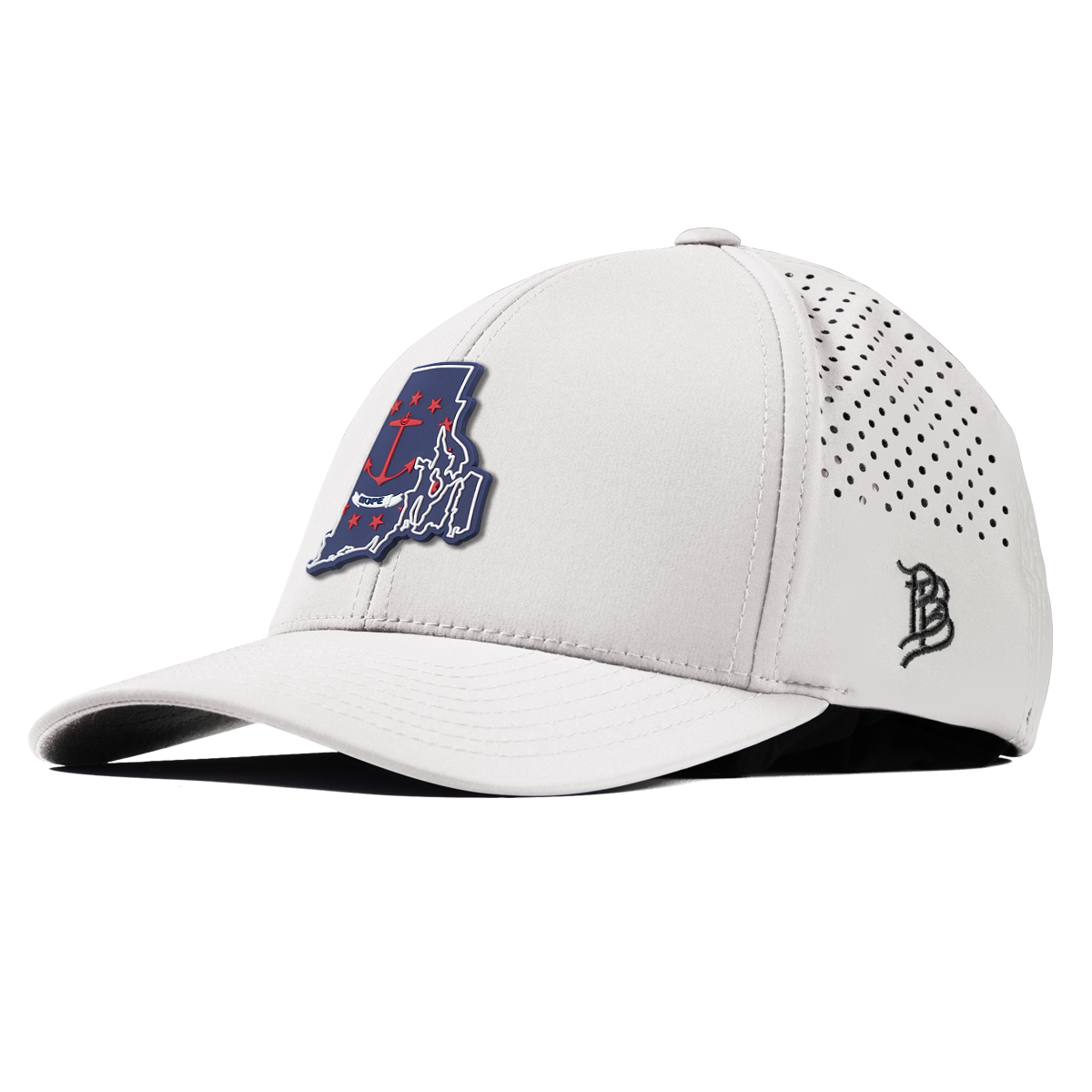 Rhode Island Patriot Series Curved Performance White