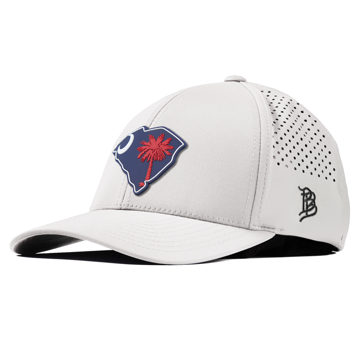 South Carolina Patriot Series Curved Performance White