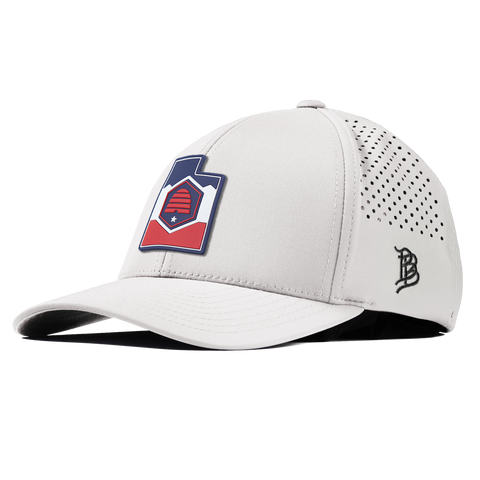 Utah Patriot Series Curved Performance White