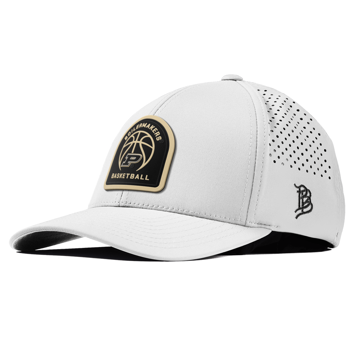 Purdue University "Purdue Basketball" Curved Performance White