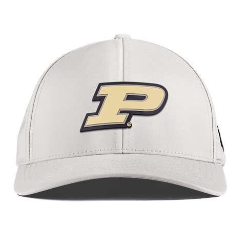Purdue University "Purdue Block" Curved Performance White