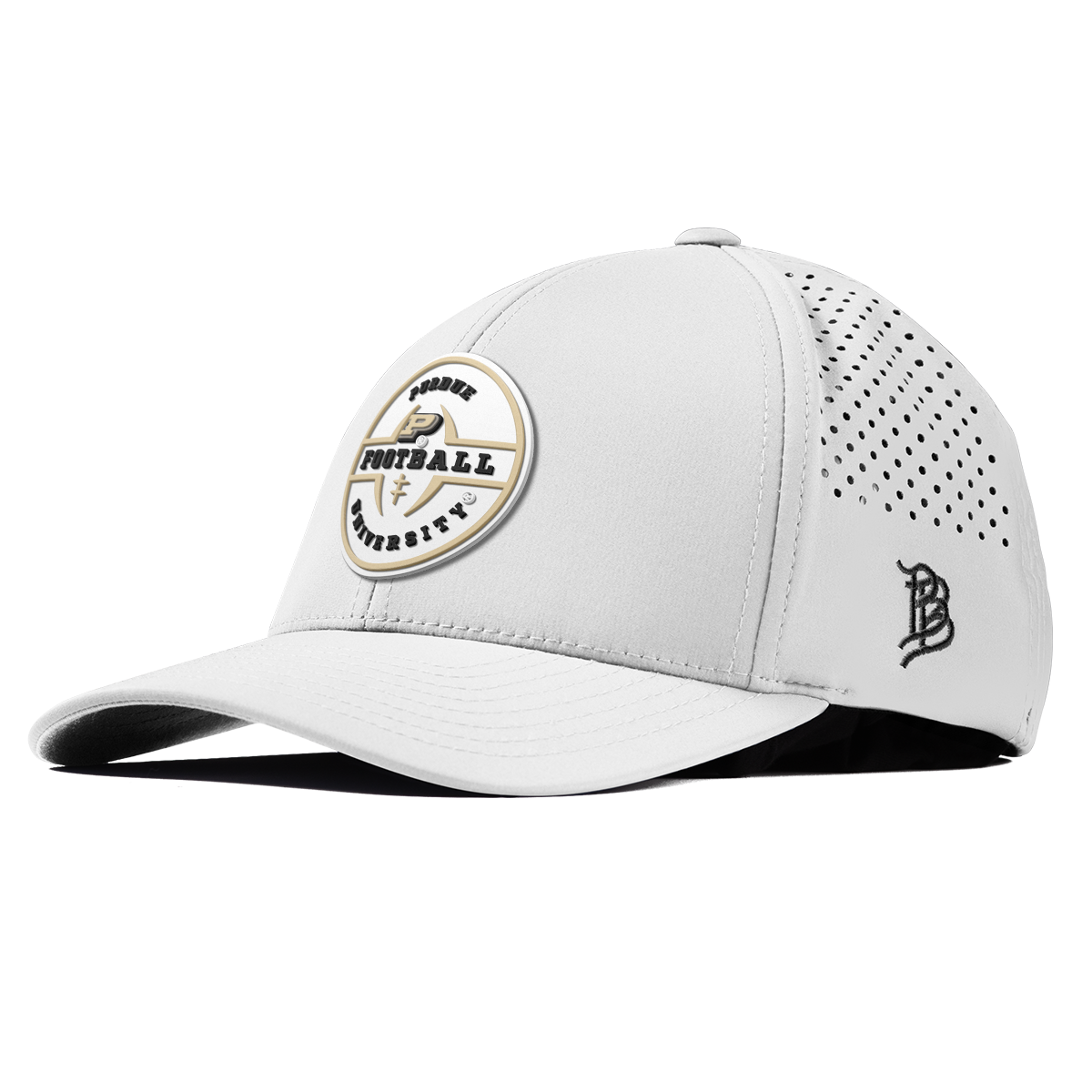 Purdue University "Purdue Football Legacy" Curved Performance White