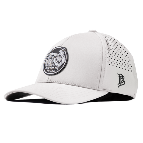 Respect The Trades Mechanic Curved Performance White