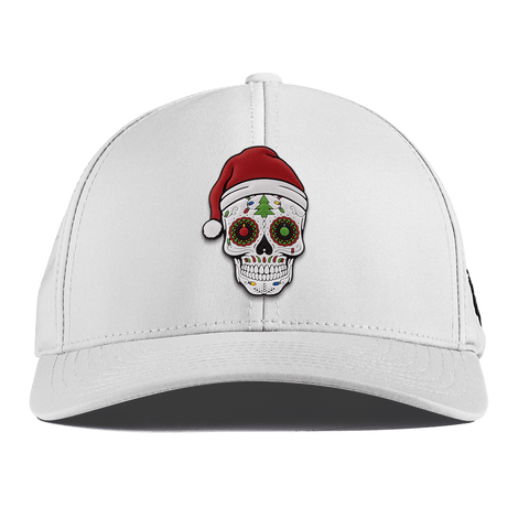 Santa Skull PVC Curved Performance White