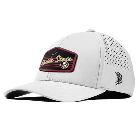 Florida State University "Seminole Football" Curved Performance White