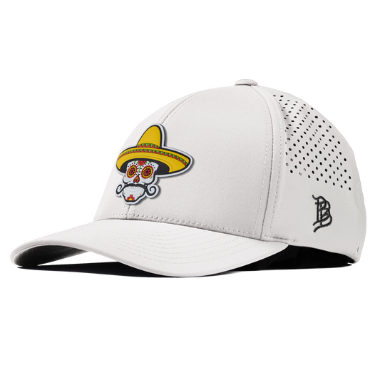 Sombrero Skull PVC Curved Performance White