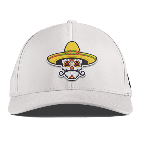 Sombrero Skull PVC Curved Performance White