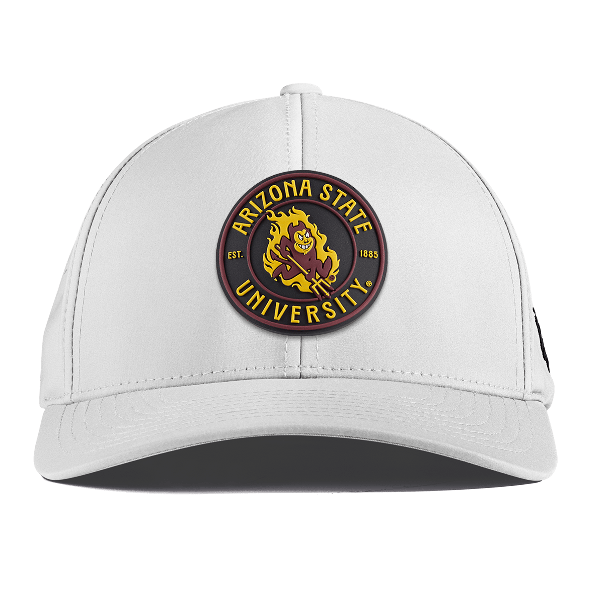 Arizona State University "Sparky's Legacy Dark" Curved Performance White