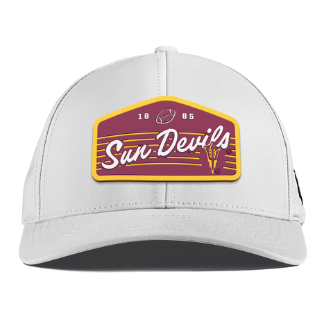 Arizona State University "Sun Devils Football" Curved Performance White