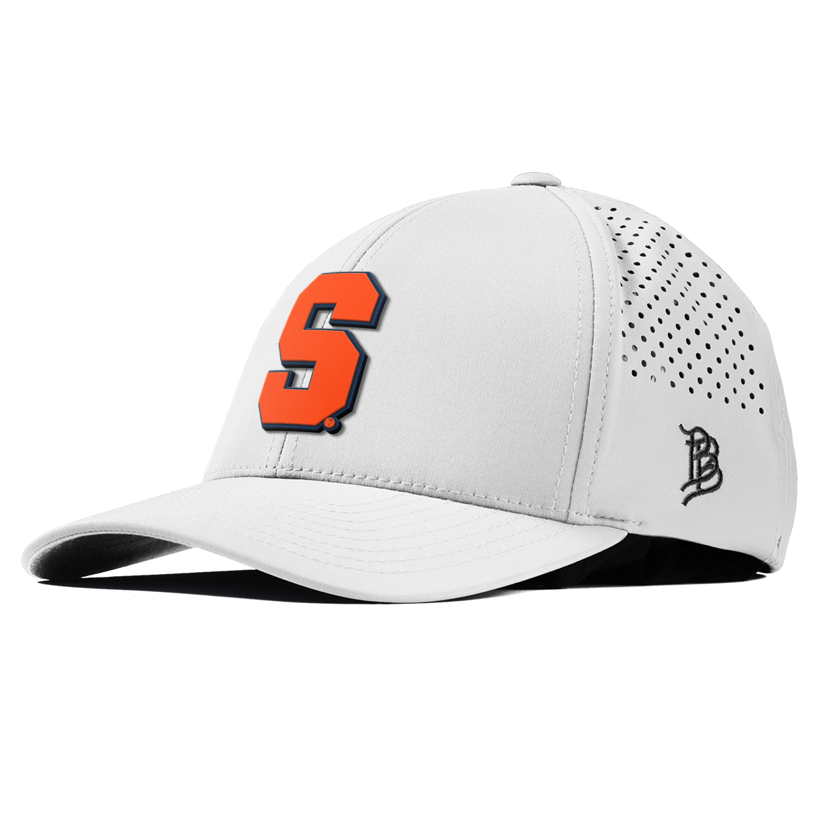 Syracuse University "Syracuse Orange Block" Curved Performance White