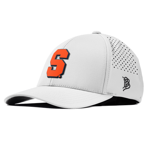 Syracuse University "Syracuse Orange Block" Curved Performance White