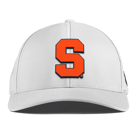 Syracuse University "Syracuse Orange Block" Curved Performance White