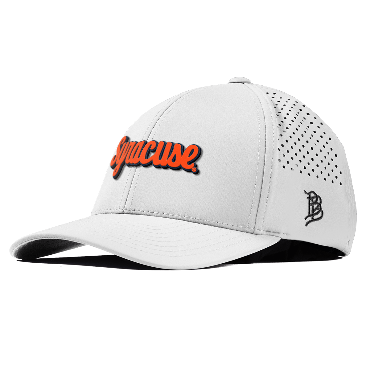 Syracuse University "Syracuse Throwback Script" Curved Performance White 