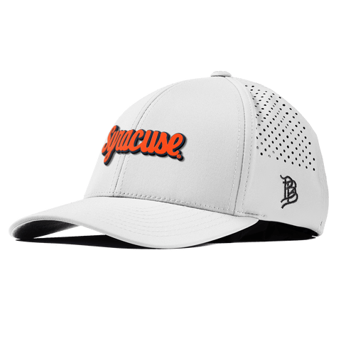 Syracuse University "Syracuse Throwback Script" Curved Performance White 
