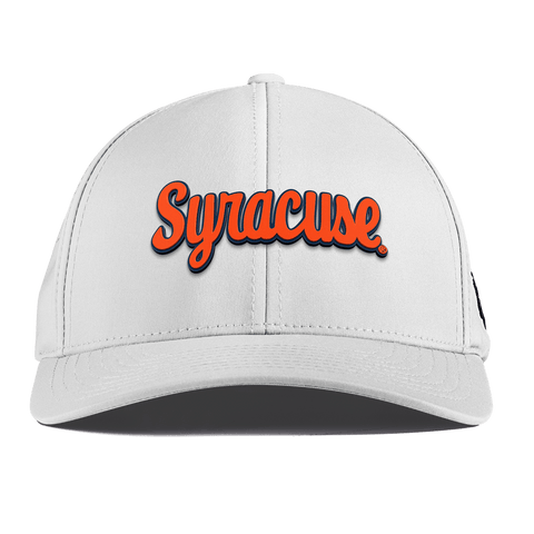 Syracuse University "Syracuse Throwback Script" Curved Performance White 