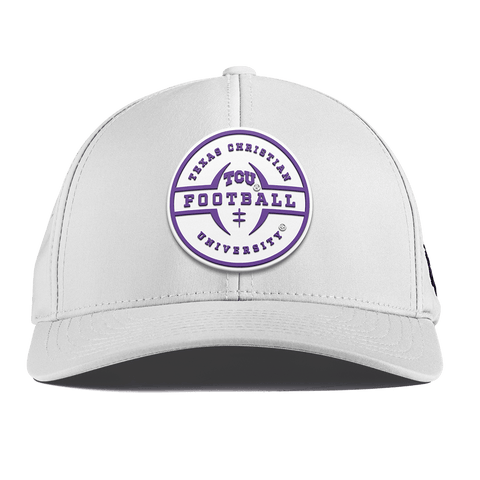 Texas Christian University "TCU Football Legacy" Curved Performance White