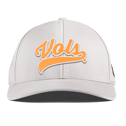 University of Tennessee "Tennessee Vols Script" Curved Performance White