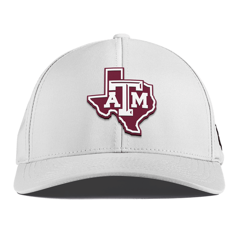 Texas A&M University "Texas A&M Outline" Curved Performance White