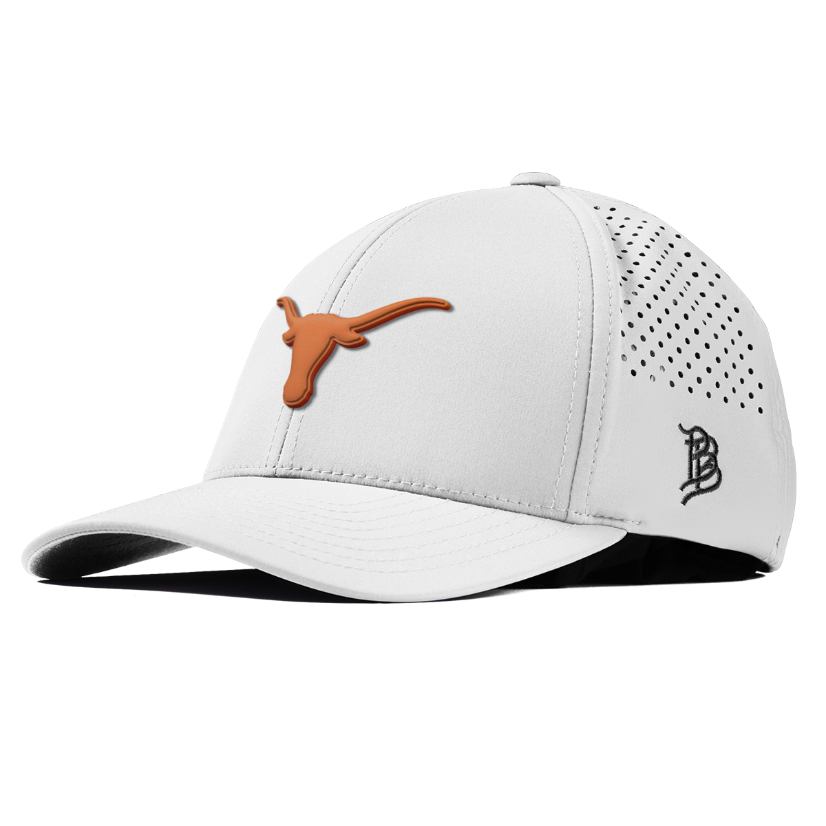 University of Texas "Texas Longhorn" Curved Performance White