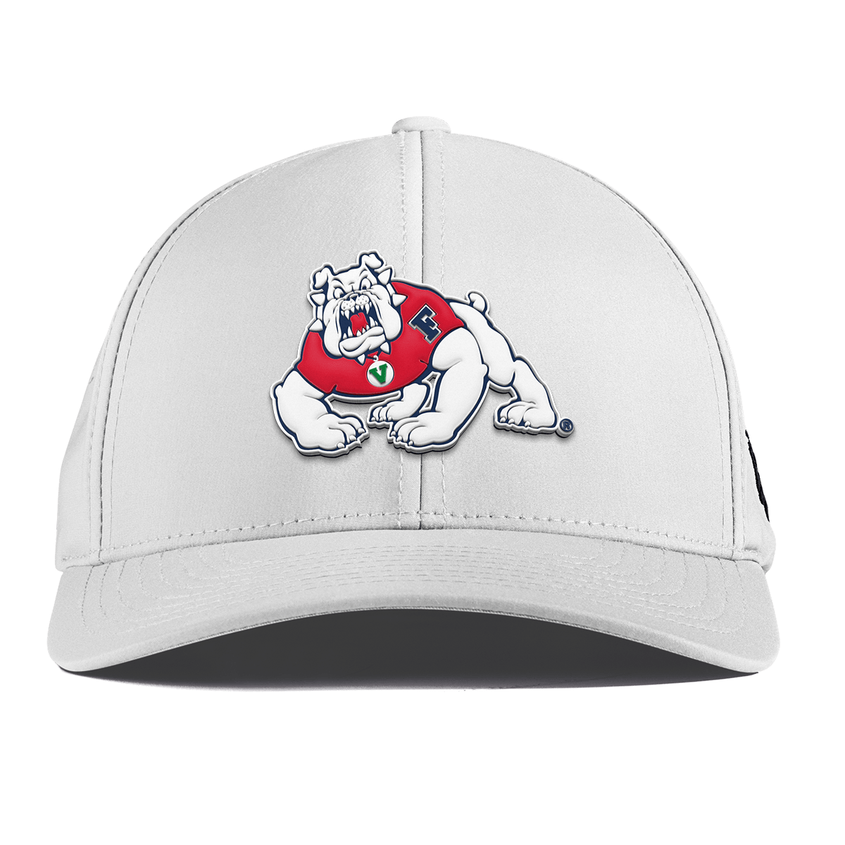 Fresno State University "TimeOut The Bulldog" Curved Performance White