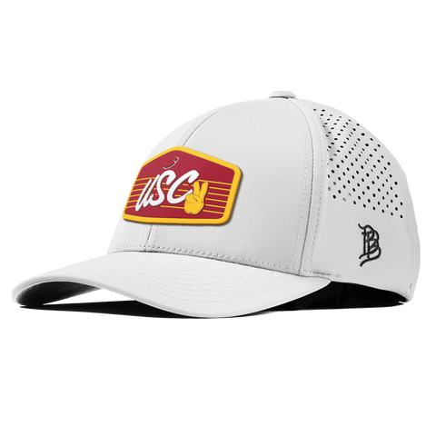University of Southern California "Trojans Football" Curved Performance White