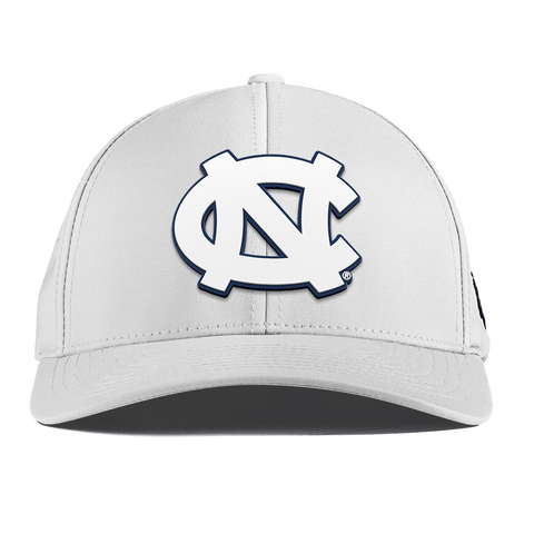 University of North Carolina "UNC Team Logo" Curved Performance White