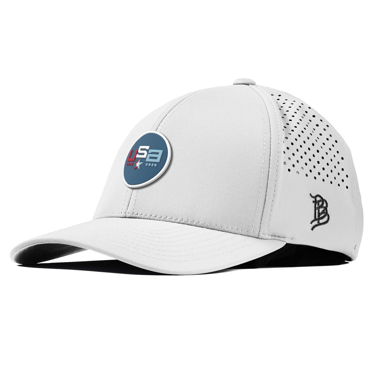 USA 250 Curved Performance White