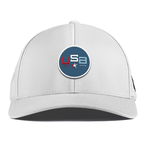 USA 250 Curved Performance White