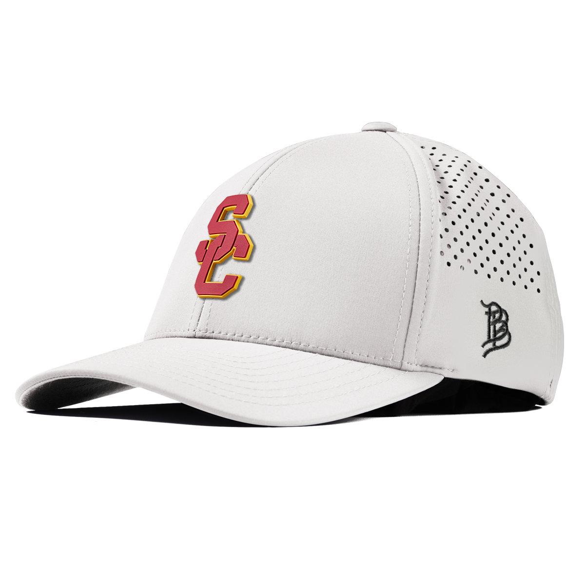 University of Southern California "USC Stacked" Curved Performance White