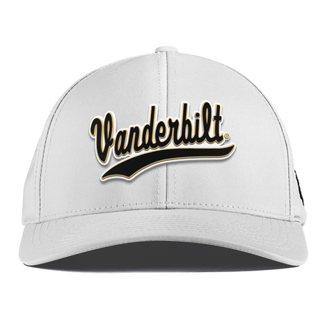 Vanderbilt University "Vanderbilt Script" Curved Performance White 