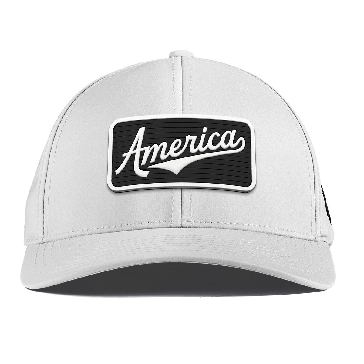 Vintage America Badge Curved Performance White
