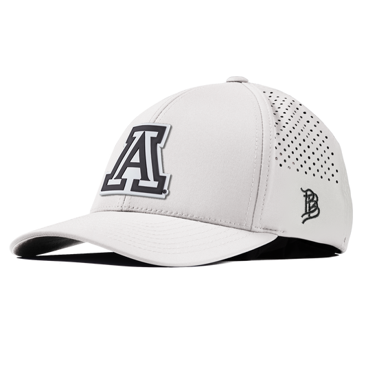University of Arizona "Vintage Arizona Block" Curved Performance White