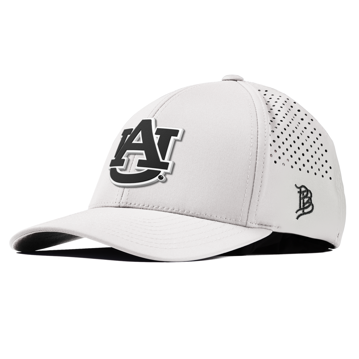 Auburn University "Vintage Auburn Team Logo" Curved Performance White