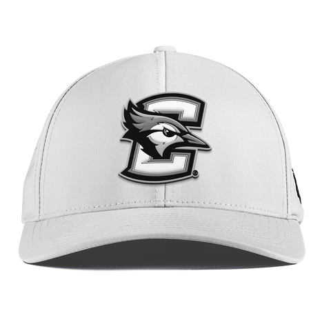 Creighton University "Vintage Creighton Block" Curved Performance White