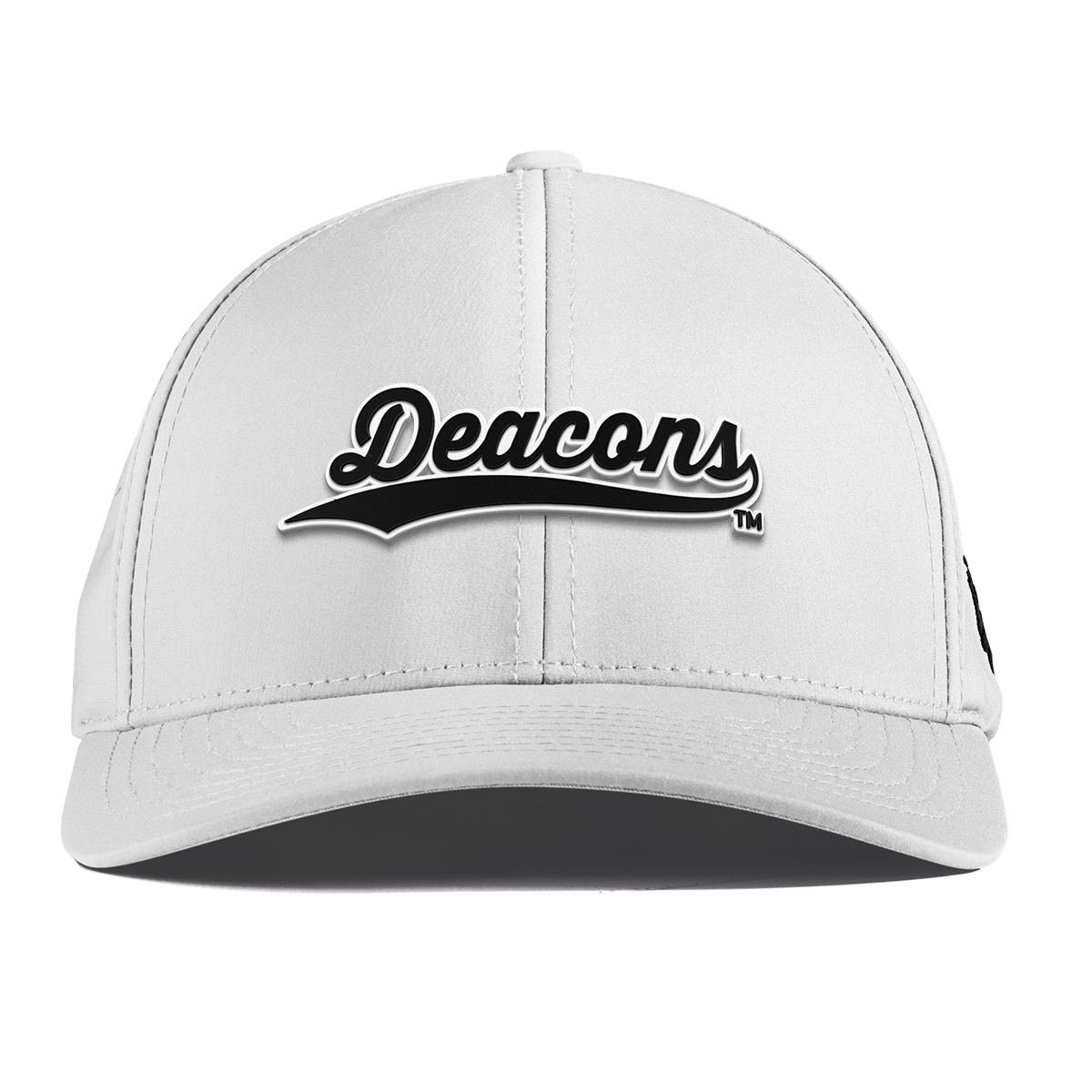 Wake Forest University "Vintage Deacons Script" Curved Performance White