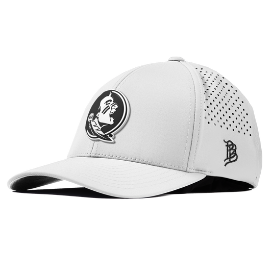 Florida State University "Vintage FSU Team Logo" Curved Performance White 