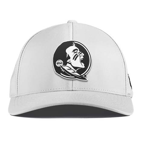 Florida State University "Vintage FSU Team Logo" Curved Performance White 
