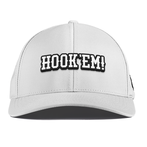 University of Texas "Vintage Hook'Em Horns" Curved Performance White